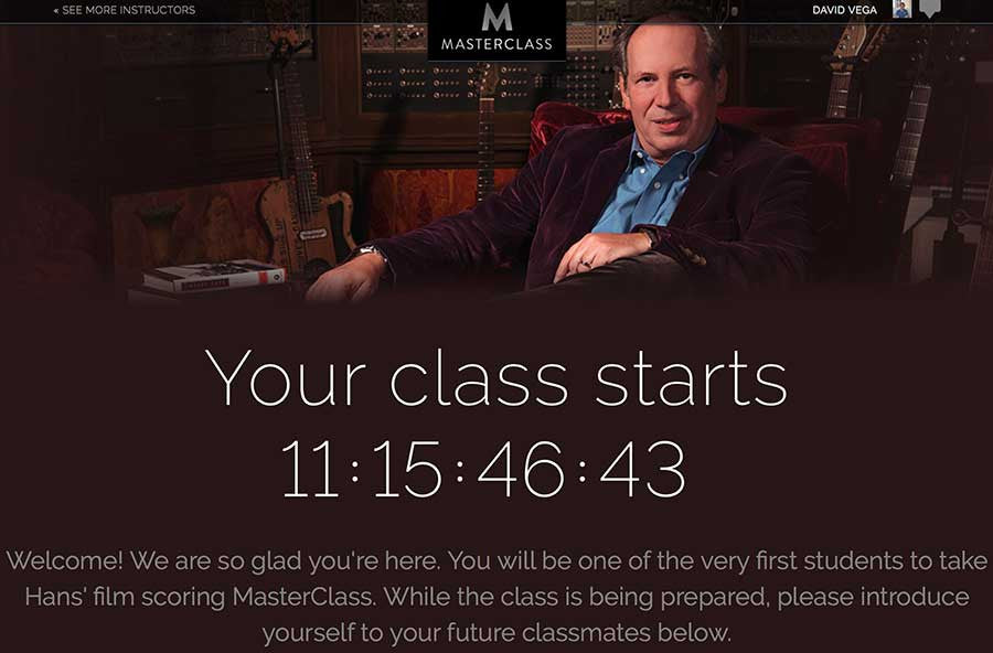 Curso Bandas Sonoras con Hans Zimmer!!