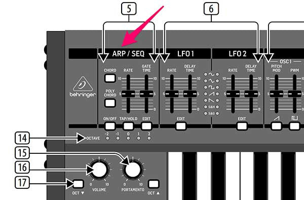 Arpegiador del Deepmind 12