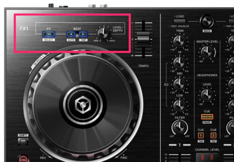 Efectos en el DDJ RB (FX)